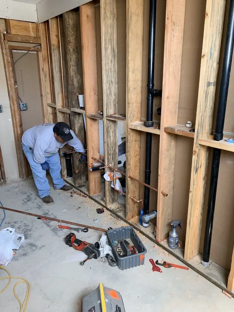 Commercial rough-in plumbing for Trenchless Sewer Repair in Nobility Hill